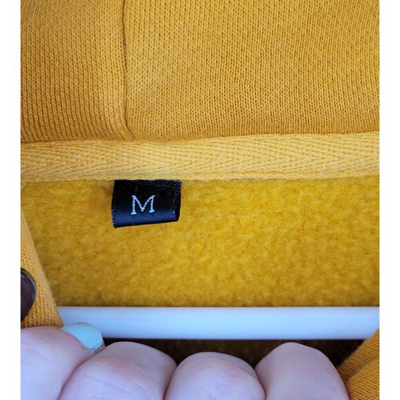 LITEFLEECE BRAVE
HOODIE- YELLOW Mens Medium - Picture 5 of 7